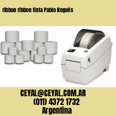 ribbon ribbon tinta Pablo Nogués