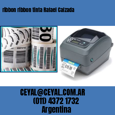 ribbon ribbon tinta Rafael Calzada