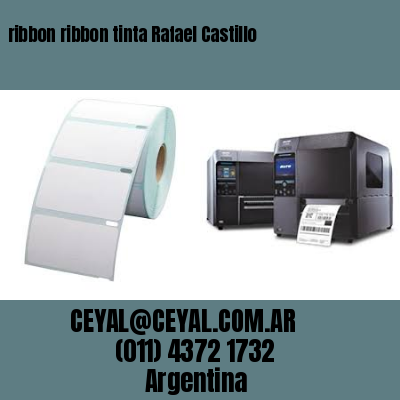 ribbon ribbon tinta Rafael Castillo