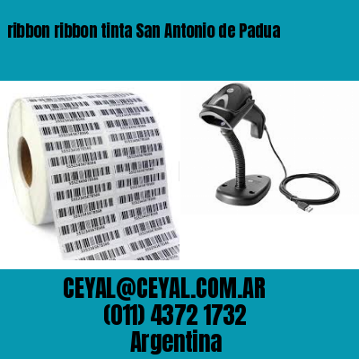 ribbon ribbon tinta San Antonio de Padua