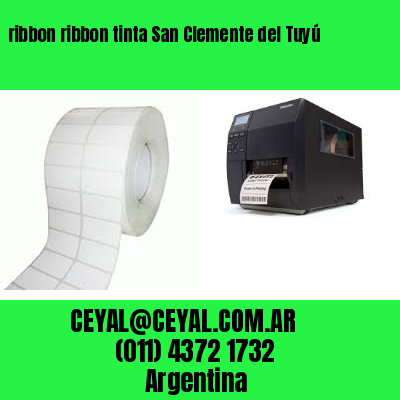 ribbon ribbon tinta San Clemente del Tuyú