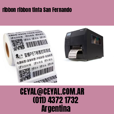 ribbon ribbon tinta San Fernando