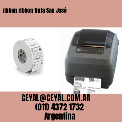 ribbon ribbon tinta San José