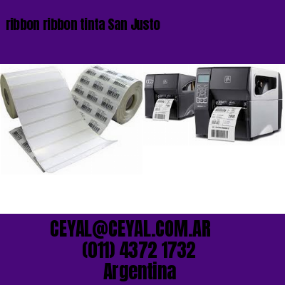 ribbon ribbon tinta San Justo