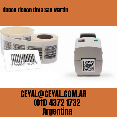 ribbon ribbon tinta San Martín