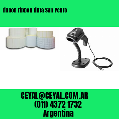 ribbon ribbon tinta San Pedro