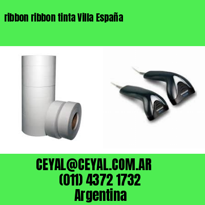 ribbon ribbon tinta Villa España