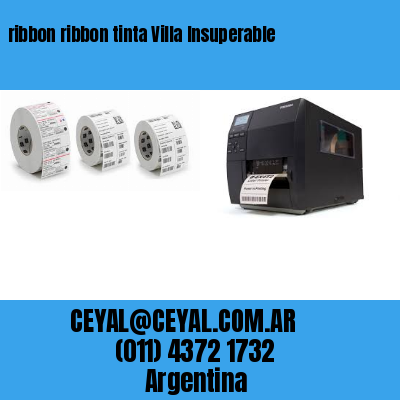 ribbon ribbon tinta Villa Insuperable
