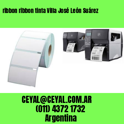 ribbon ribbon tinta Villa José León Suárez
