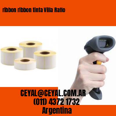 ribbon ribbon tinta Villa Raffo