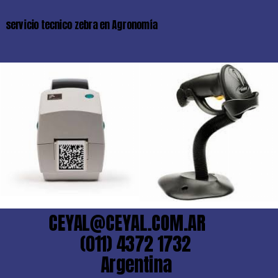 servicio tecnico zebra en Agronomía