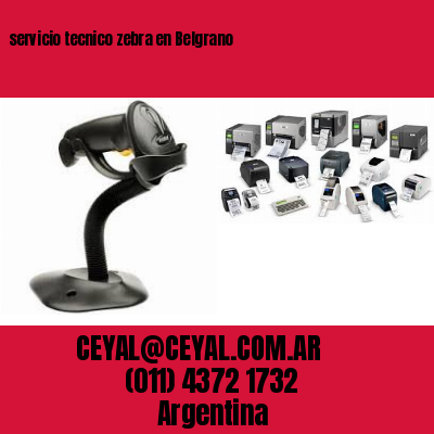 servicio tecnico zebra en Belgrano
