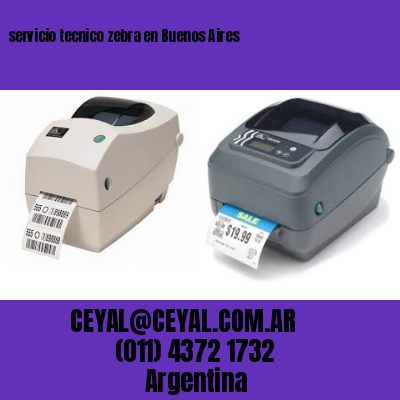 servicio tecnico zebra en Buenos Aires