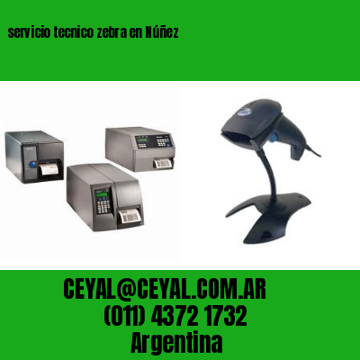 servicio tecnico zebra en Núñez