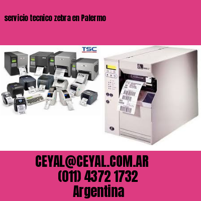 servicio tecnico zebra en Palermo