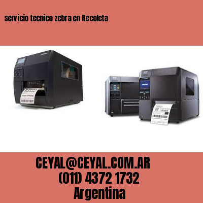 servicio tecnico zebra en Recoleta