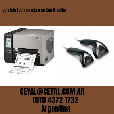 servicio tecnico zebra en San Nicolás