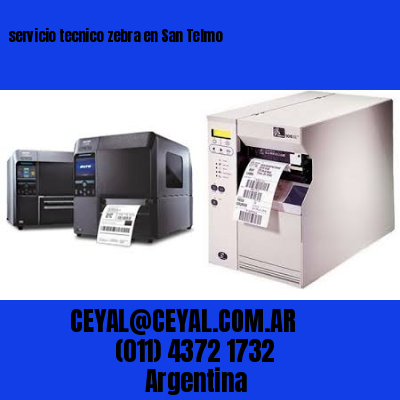 servicio tecnico zebra en San Telmo