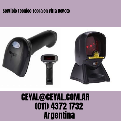servicio tecnico zebra en Villa Devoto