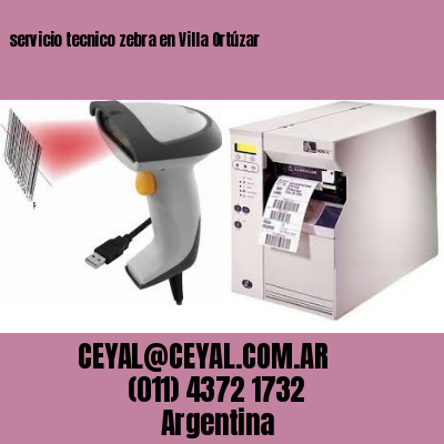 servicio tecnico zebra en Villa Ortúzar