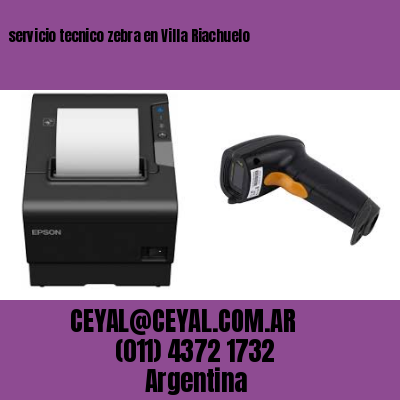 servicio tecnico zebra en Villa Riachuelo