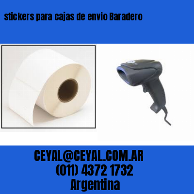 stickers para cajas de envio Baradero