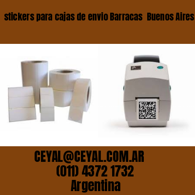 stickers para cajas de envio Barracas  Buenos Aires