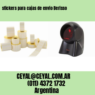 stickers para cajas de envio Berisso