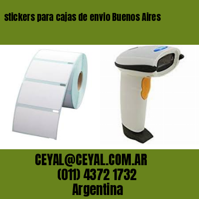 stickers para cajas de envio Buenos Aires