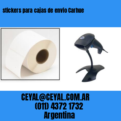 stickers para cajas de envio Carhue