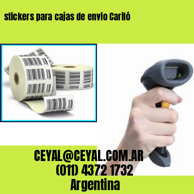 stickers para cajas de envio Cariló