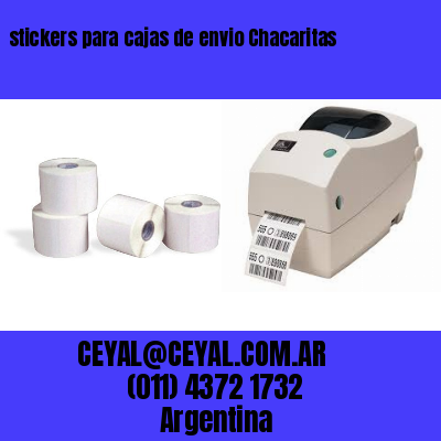 stickers para cajas de envio Chacaritas