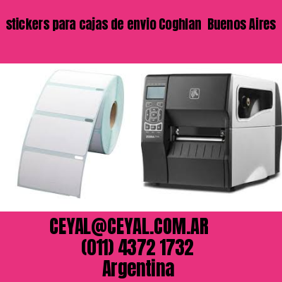 stickers para cajas de envio Coghlan  Buenos Aires