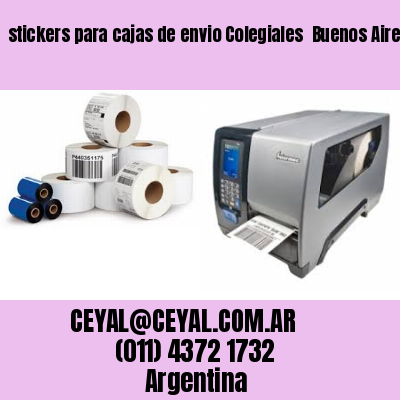 stickers para cajas de envio Colegiales  Buenos Aires