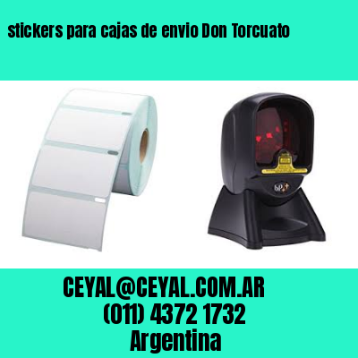 stickers para cajas de envio Don Torcuato