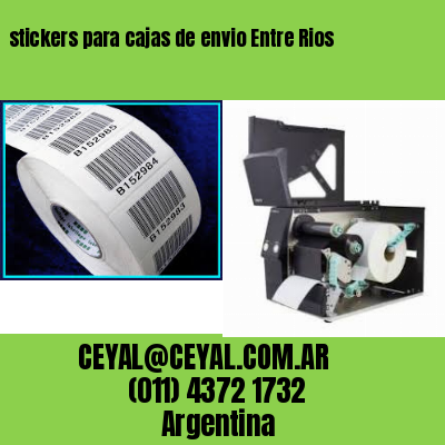 stickers para cajas de envio Entre Rios