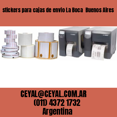 stickers para cajas de envio La Boca  Buenos Aires