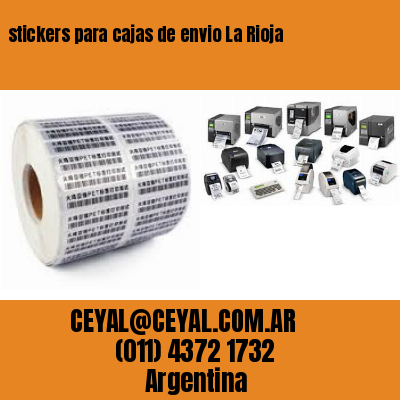 stickers para cajas de envio La Rioja