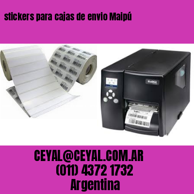 stickers para cajas de envio Maipú