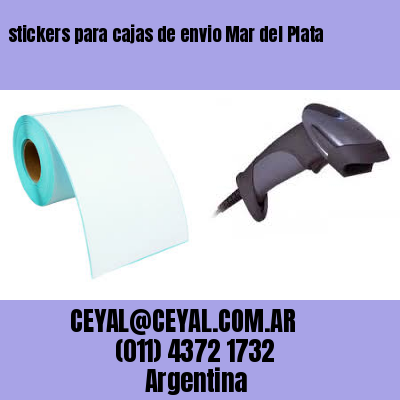 stickers para cajas de envio Mar del Plata