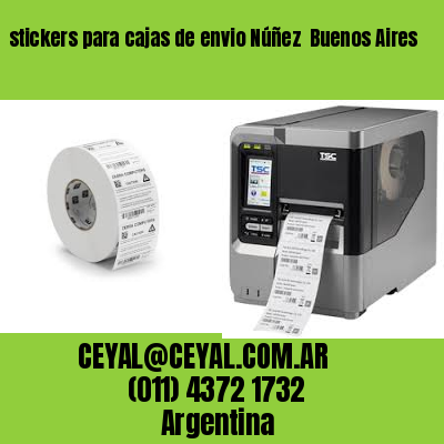 stickers para cajas de envio Núñez  Buenos Aires