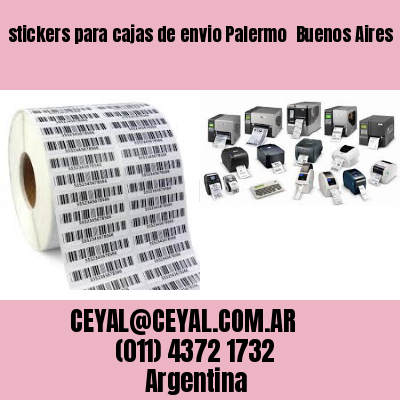stickers para cajas de envio Palermo  Buenos Aires