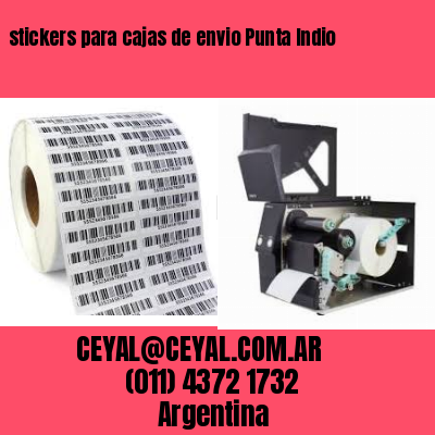 stickers para cajas de envio Punta Indio