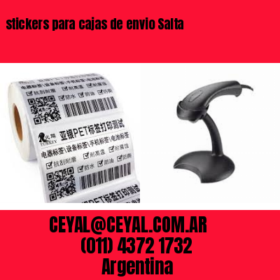 stickers para cajas de envio Salta