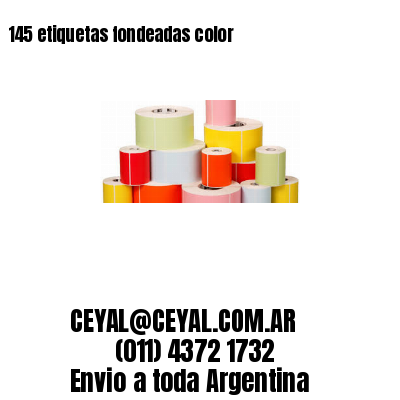 145 etiquetas fondeadas color