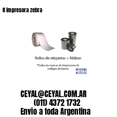 8 impresora zebra