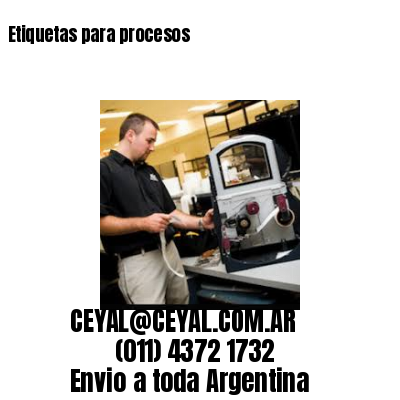Etiquetas para procesos