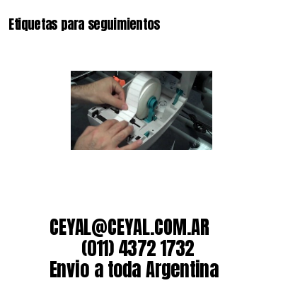 Etiquetas para seguimientos