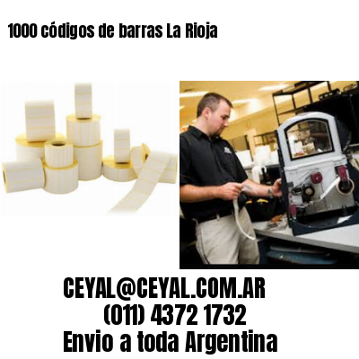 1000 códigos de barras La Rioja