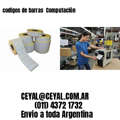 codigos de barras 	Computación
